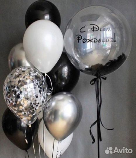 Шарики с гелием на день рождения