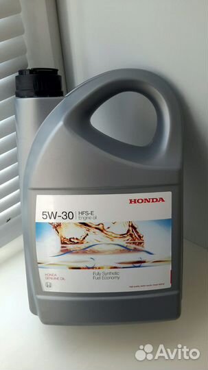 Масло моторное Honda HFS-E 5w30, 4л