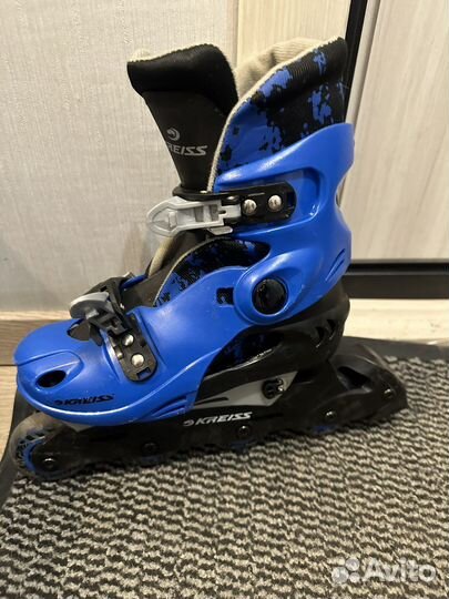 Роликовые коньки раздвижные 34-37