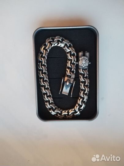 Серебряный браслет Бисмарк