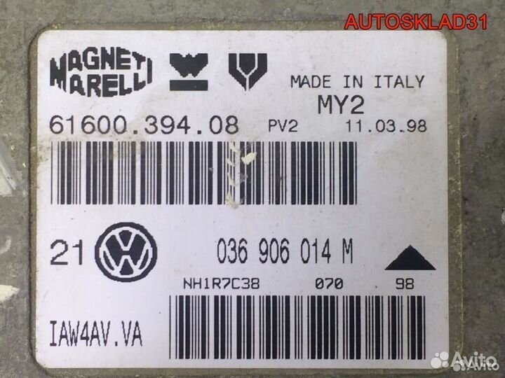 Эбу Volkswagen Golf 4 1.4 AKQ 036906014M