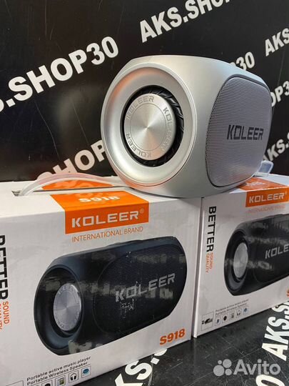 Портативная колонка koleer S918