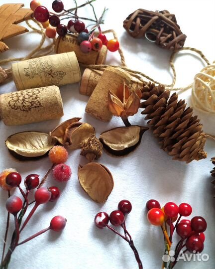 Новогодний рождественский венок создание игрушки