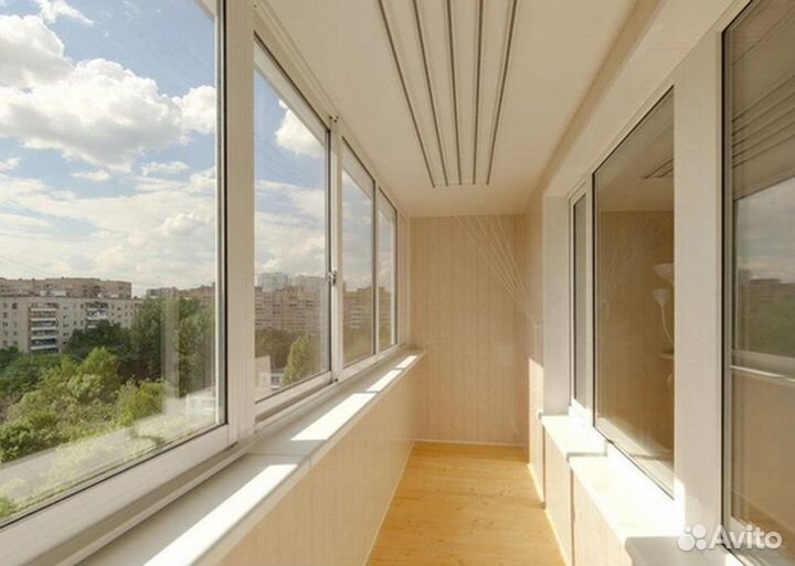 Остекление балконов и лоджий