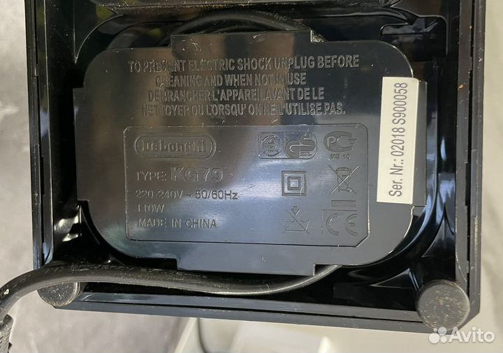 Кофемолка delonghi kg79