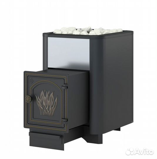 Готовая печь в баню