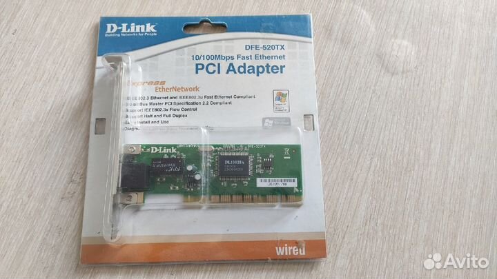 Сетевая карта DFE-520TX
