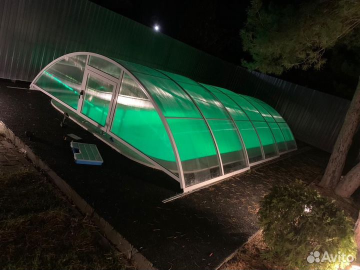 Алюминиевый павильон для бассейна