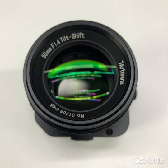 Объектив 7artisans Tilt-shift 50mm F1.4 Fuji FX