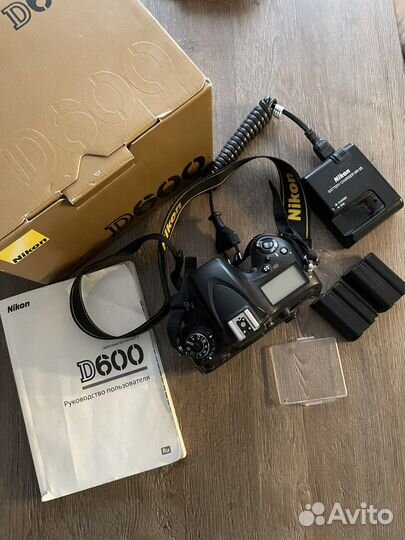 Зеркальный фотоаппарат nikon d600 полнокадровый
