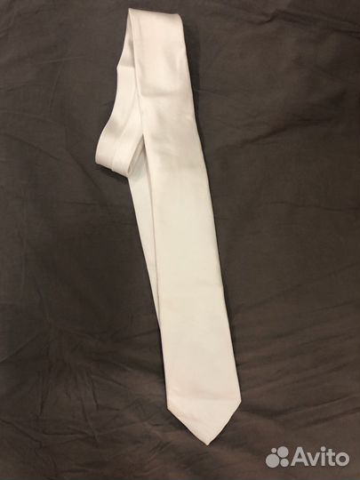 Галстук белый