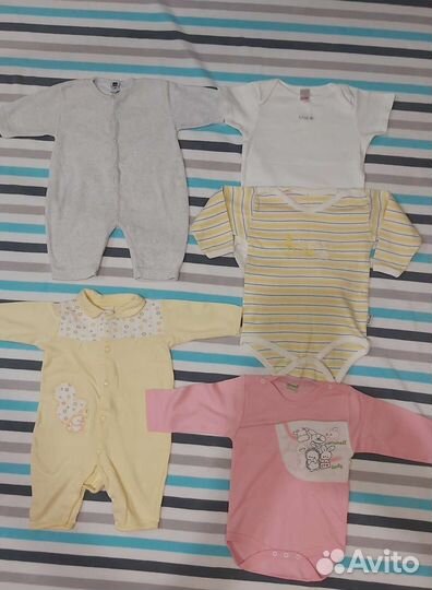 Вещи для малышки от 0 до 1 года