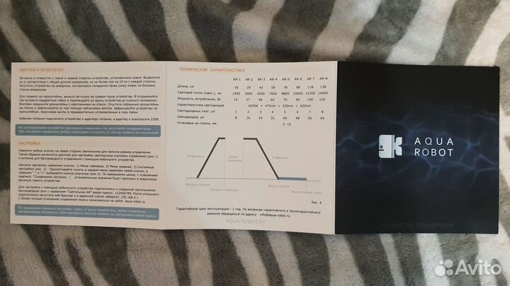 Профессиональный светильник Aqua Robot AR-2