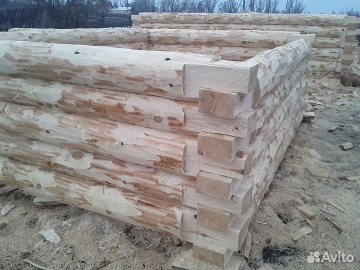 Сруб бани 5х3 в комплекте от производителя