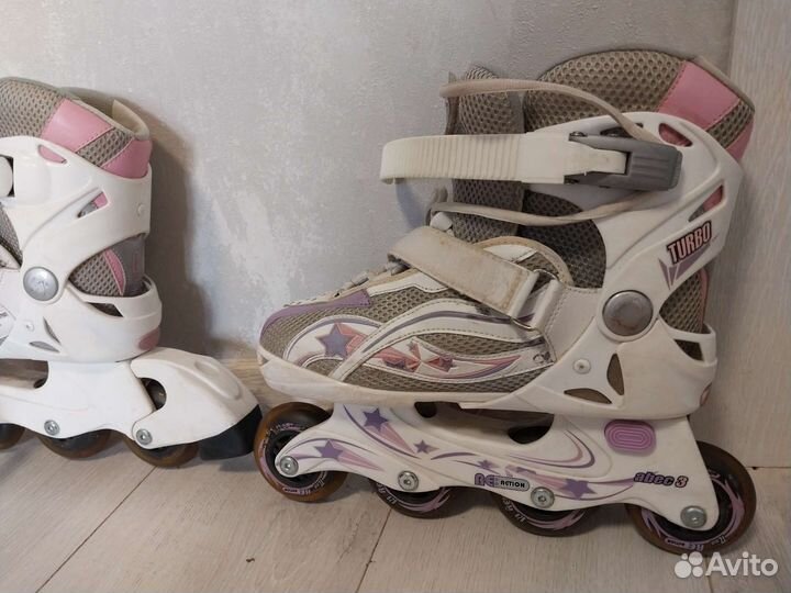 Коньки детские регулируемый размер