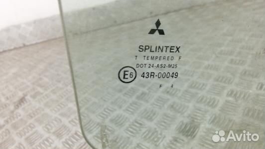 Стекло двери задней правой mitsubishi space star