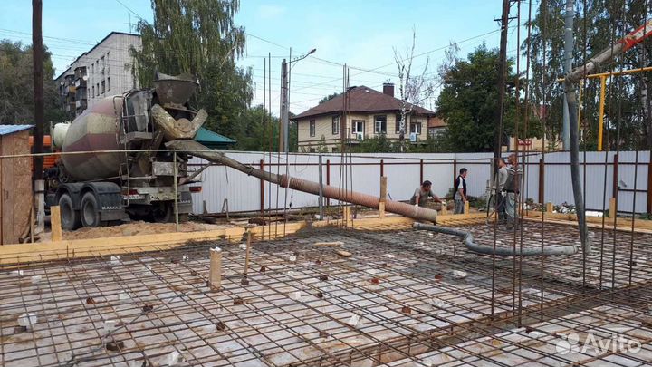 Бетон с доставкой на бору
