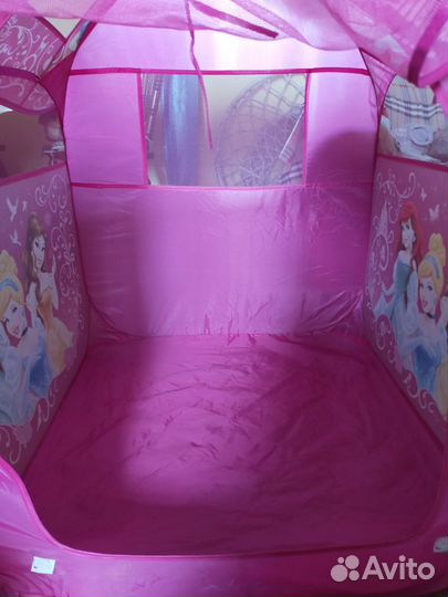 Детская палатка. Дом. Принцессы Disney