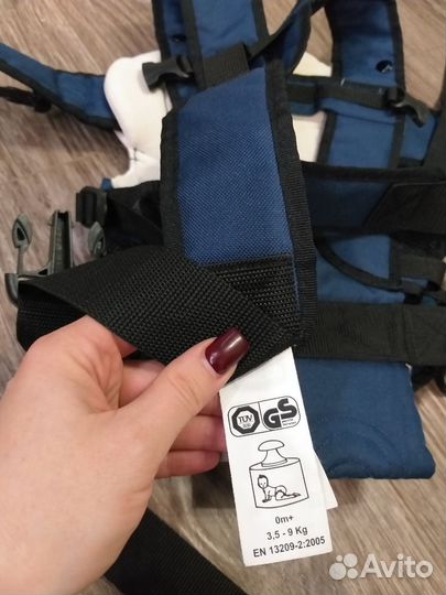 Рюкзак переноска кенгуру chicco