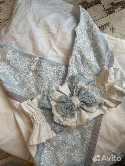 Одеяло конверт на выписку для мальчика