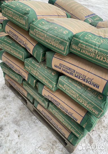 Портландцемент HaiderCem Premium М500 Д0/мешок 50к