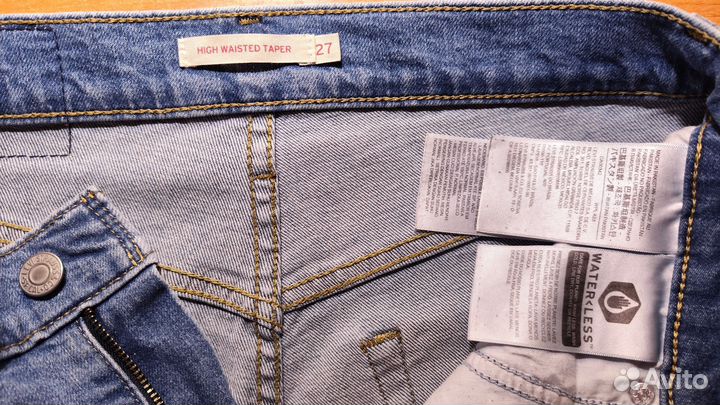 Джинсы Levi'S w26-27L28, новые. Пакистан