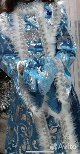 Костюм снегурочки подростковый