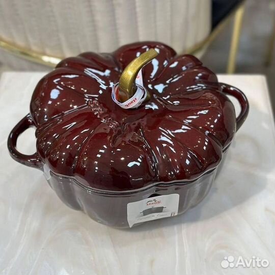 Кастрюля чугунная staub тыква