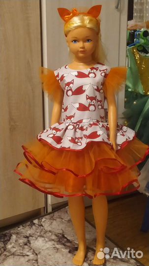 Костюм лисички прокат 98-104