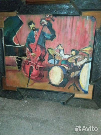 Картина маслом на холсте художник. Кротов. В