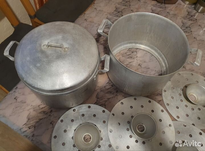 Мантоварка алюминиевая СССР