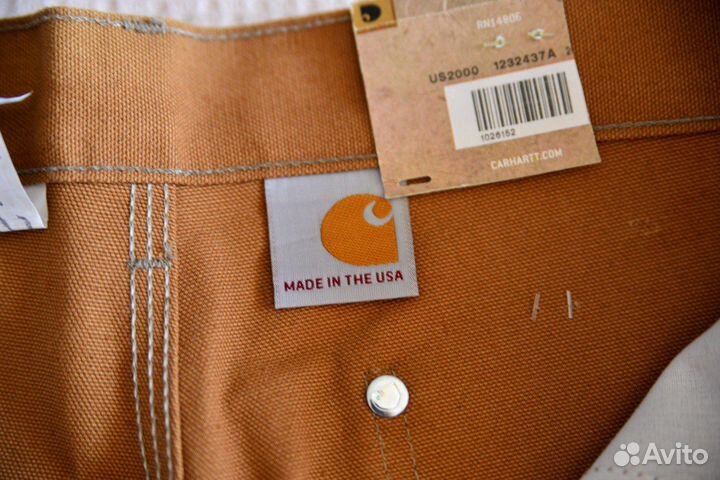 Carhartt carpenter b01 штаны размер 34х30