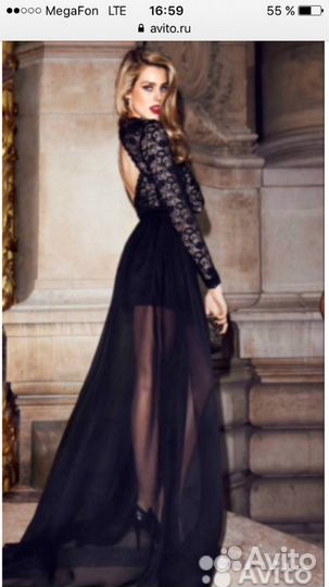 Вечернее платье