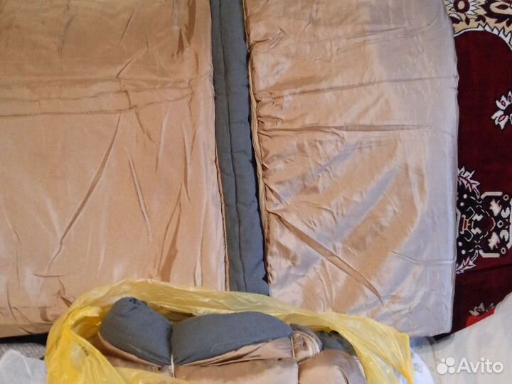 Коньки, защита, спальные, дорожки, клюшки,санки