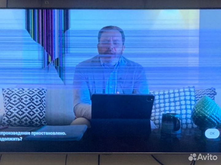 Телевизор samsung 55 qled разбит
