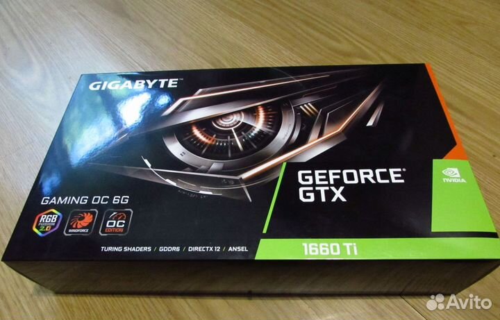 Gigabyte Geforce GTX 1660 Ti OC 6gb 192 bit