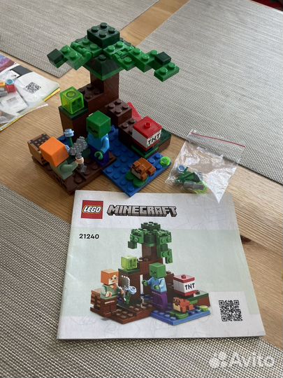 Lego minecraft наборы
