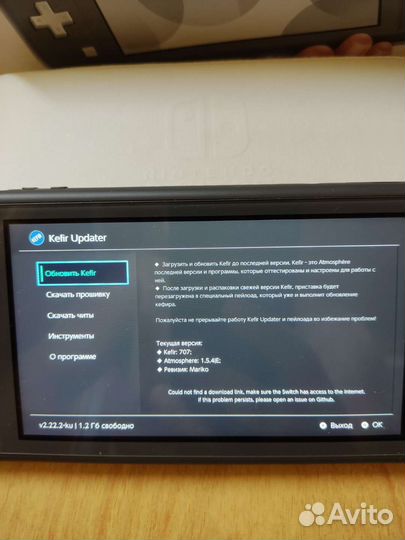 Nintendo switch lite чип