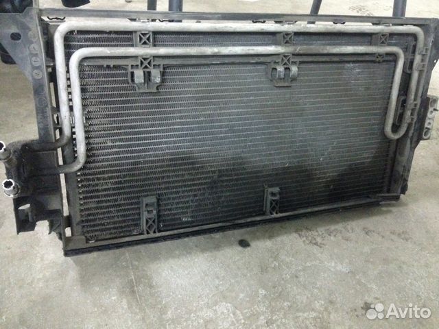 Радиатор кондиционера и трубки на бмв Е39 3,0