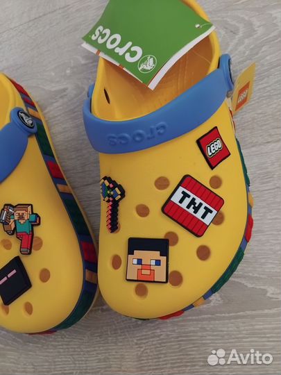 Crocs lego minecraft j1, j2