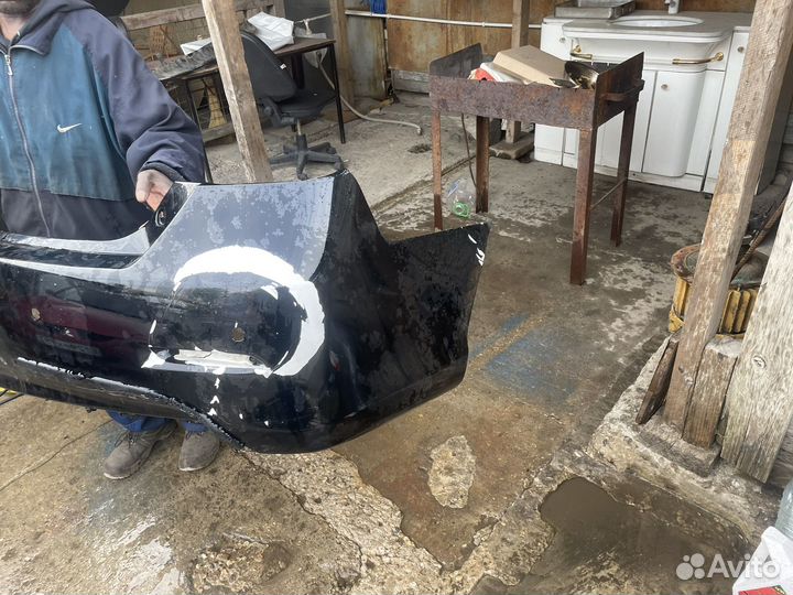 Бампер задний toyota camry 50