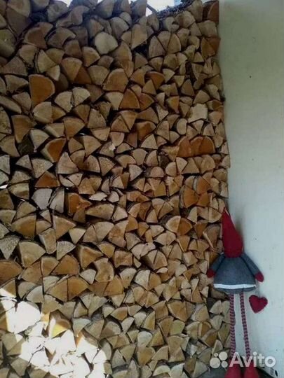 Дрова березовые. Колотые