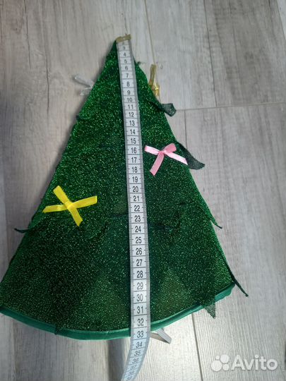 Новогодний костюм елочка для девочки
