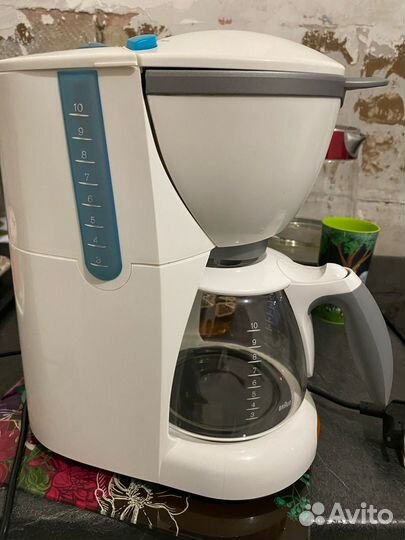 Кофеварка капельная braun