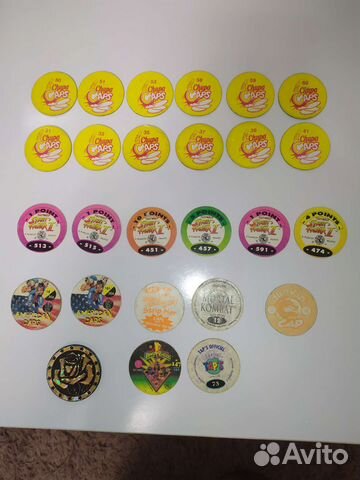 Фишки chupa Caps