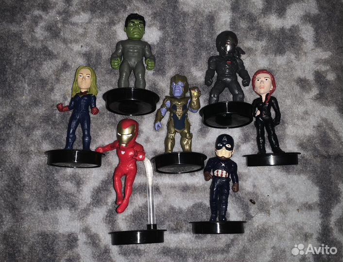 Фигурки топперы Marvel Мстители