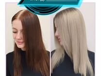 Окрашивание волос модель