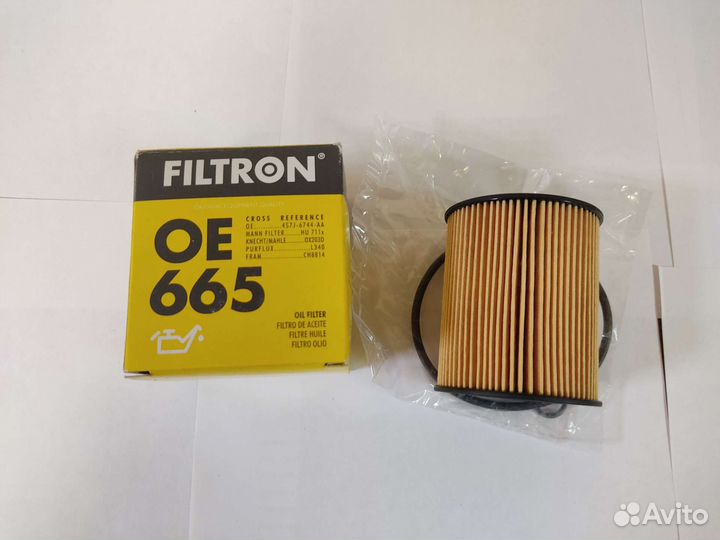 Фильтр масляный на Ford/Mazda