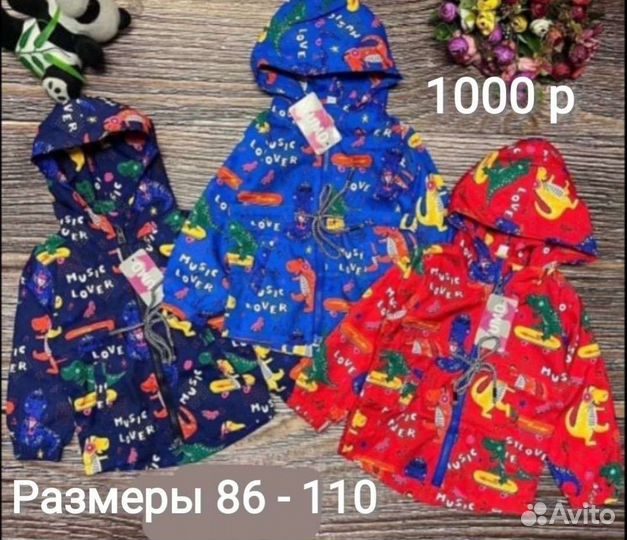 Ветровка для мальчика