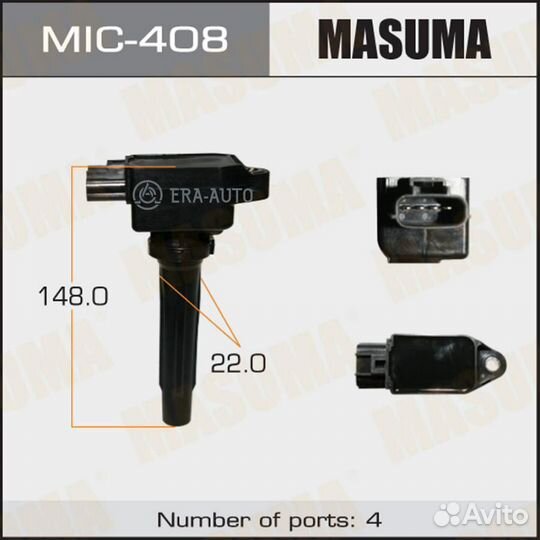 Masuma MIC-408 MIC-408 катушка зажигания\ Mazda сх